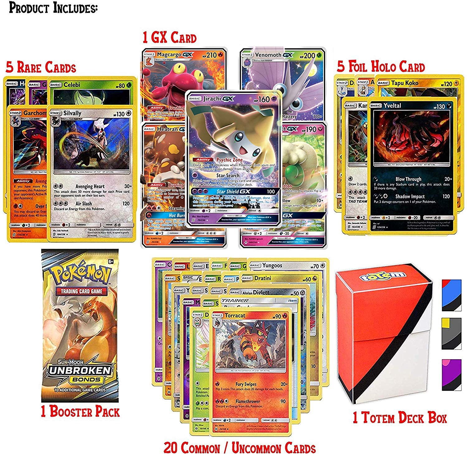 Collectables Booster Packs Holos,Ex,Gx & More WOTC Pokemon Mystery Box