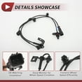 thumbnail image 4 of Unique Bargains ABS Wheel Speed Sensor ABS Sensor Anti-lock Braking System Sensor No.95671F8000 for Hyundai Tucson 2018-2020 1 Pc Front Right, 4 of 7