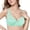 Mint Green, variant on 2 Pack Bras for Women Lace Comfort Lift Support Light Shaping Bralette Underwear,Blue,90