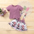 thumbnail image 4 of Mercatoo Birthday Girl Outfit Baby Girl Clothes Outfits Cotton Solid Color Tops Casual 2PC Set Sweatshirt Kid, 4 of 9