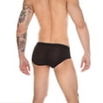 thumbnail image 6 of Clearance！Hassda Underpants for Men Men's Briefs High fork Breathable Mesh Briefs Large Size Striped Comfortable Briefs M-3XL, 6 of 8