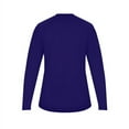 thumbnail image 3 of C2 Sport B04985672 Womens Performance Long Sleeve T-Shirt, Purple - Extra Small, 3 of 3