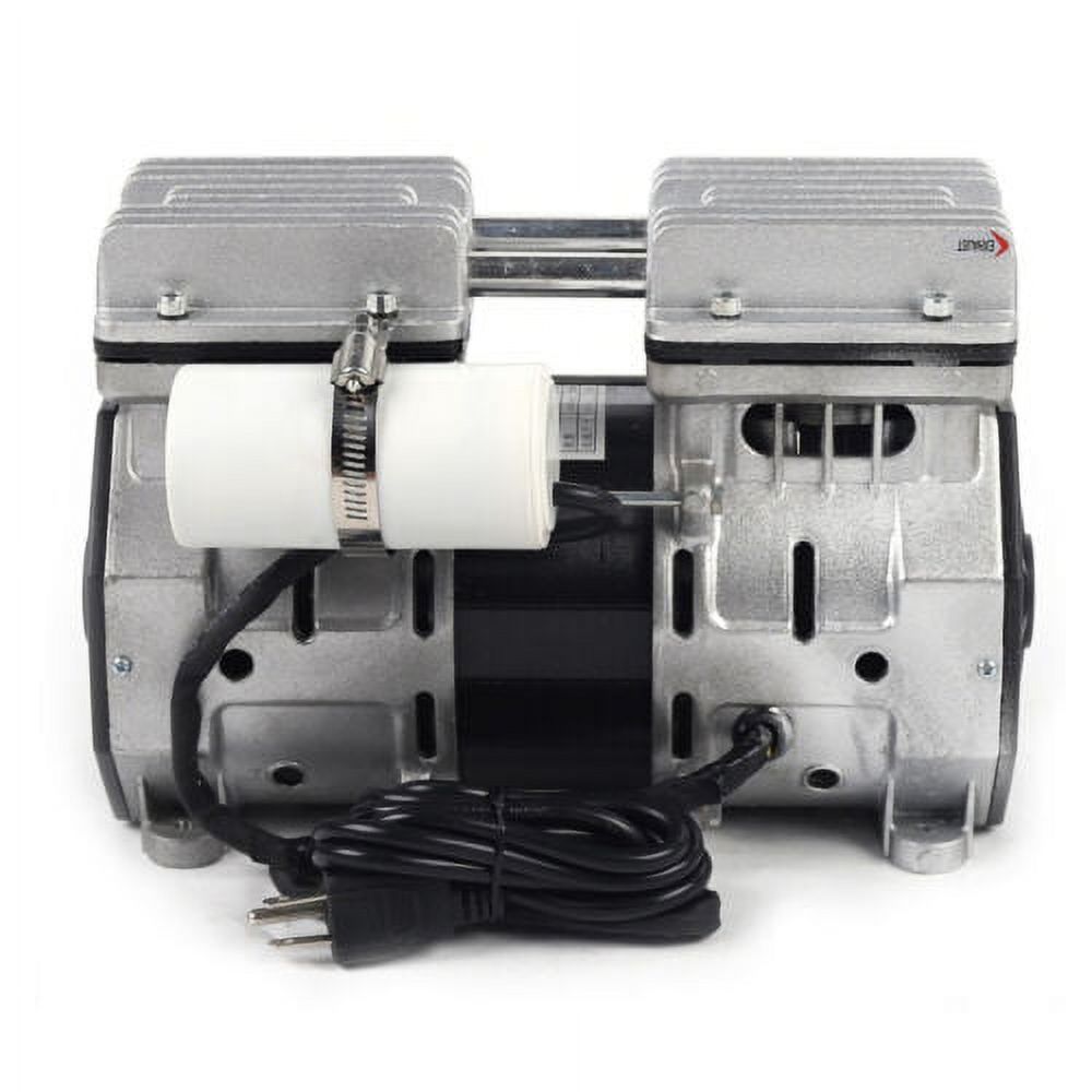 Oilless Vacuum Pump | Industrial Oil-Free Piston Vacuum Pump W/Filter BEST SELL