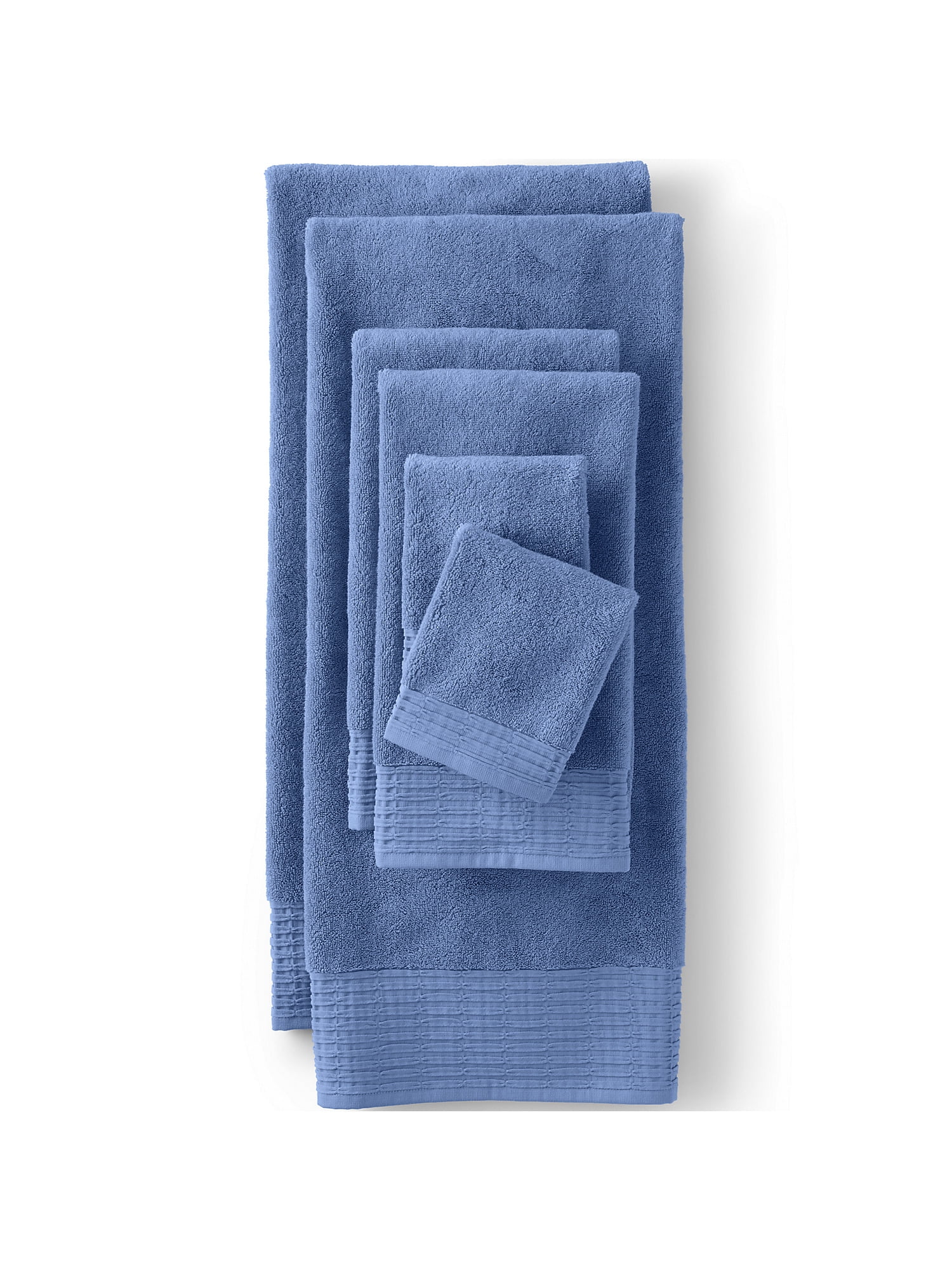 Lands' End Supima Cotton Tencel 6Piece Bath Towel Set