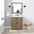 thumbnail image 5 of Ove Decors Bailey 30 in W x 22 in D Driftwood Oak Bathroom Vanity with Engineered Quartz Countertop, 5 of 14