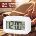KKMOL Digital Alarm Clocks with Temperature and Humidity Display Built