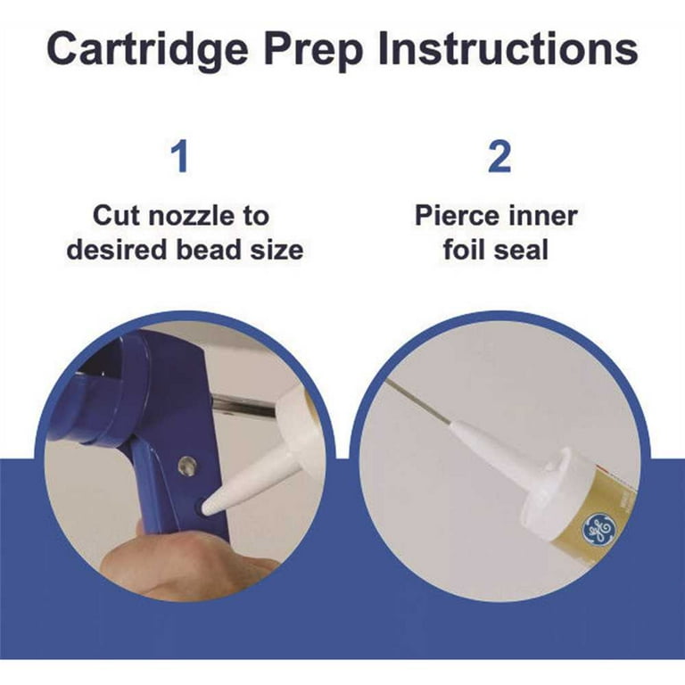 Momentive Perform Material GE5060 10.1 oz. Kitchen & Bath Caulk  