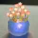 thumbnail image 1 of Luz de noche de tulipán DIY, lámpara de flores creativa para dormitorio, mesita de noche, decoración del hogar, regalo de vacaciones para familia, amigos, amante, sorpresa, 1 of 4