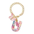 thumbnail image 1 of Amor Colgante Brillo Borla Resina Decorativa Mariposa Color Letra Clave, 1 of 3