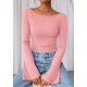thumbnail image 5 of Remera PRETTYGARDEN Otoño 2025 Crop Rosa Talle M, 5 of 8