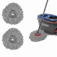 thumbnail image 1 of 1/3/4/6 Pieces Mop Heads Compatible With Vileda/o-cedar Microfiber Mop, Swivel Mop Heads For Floor Cleaning-Excellent, 1 of 1