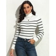 thumbnail image 5 of PrettyGuide Women's Ribbed Turtleneck Long Sleeve Sweater, 5 of 8