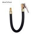 thumbnail image 2 of Enqiretly Universal Mountain Bike Tire Inflator Extension Tube Portable Bicycle Adapter Valve Extender Inflation 20cm 1Set, 2 of 6