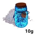 thumbnail image 3 of Crystals and Healing Stones Promotion Sale! Glow in The Dark Gravel Fish Tank Aquarium Gravel Sand Decorative Gravel Rocks Aquarium Gravel Stones for Home and Fairy Garden Decoration (Sky Blue), 3 of 5
