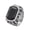 Black, variant on Men Women's Gemstone Stainless Steel Ring Band Vintage Personalized Hip Hop Diamond Ring Band Jewelry Green Size 8
