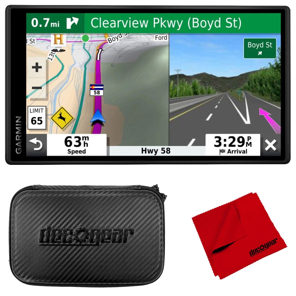 Garmin Drivesmart 55 Update Garmin Drivesmart 55 & Traffic 5.5" Display Gps Navigator With 7" Eva Case  Bundle - Walmart.com