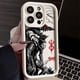 thumbnail image 3 of Berserk Guts funda de teléfono de Anime de sangre caliente para IPhone 15, 14, 13, 12, 11 Pro Max, Mini, XR, XS, X, 7, 8 Plus, funda de TPU suave con correa de mano, 3 of 5