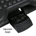 thumbnail image 6 of Mind Reader Foot Rest, Ergonomic, Height Adjustable, Plastic, 17"L x 13"W x 6.25"H, Set of 2, Black, 6 of 8