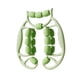 thumbnail image 5 of Rodillo masajeador de piernas y muslos con abrazadera de 360 ​​grados para equipos de musculación. Verde, 5 of 9