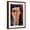 Brown Frame, variant on Art.com Portrait of Raymond Art Print by Amedeo Modigliani, Black Frame Wall Art, 17" x 23"