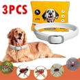 thumbnail image 1 of Collar antipulgas para perros, paquete de 3 tratamientos contra pulgas y garrapatas, tratamiento contra pulgas para perros de 8 meses, ajustable, 1 of 3
