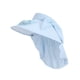 thumbnail image 2 of Ventilador de moda de sombrero de visor de ventilador para pescar Camping Beach al aire libre deportes al aire libre Azul, 2 of 8