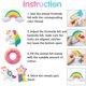 thumbnail image 4 of Kit de costura para niños, bonito kit completo de manualidades con fieltro con dibujos animados, juguete interactivo para estudiantes, suministros de manualidades artísticas para principiantes, niños, 4 of 8