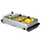 thumbnail image 1 of Servidor de buffet triple Elite Gourmet EWM-6171 #, 7.5 cuar Elite Gourmet EWM6171B, 1 of 5