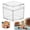 Clear, variant on Clear Acrylic Candy Box With Lid 2 x 2 x 2 Inch Small Square Plastic Storage Containers Transparent Favor Box for Candy Jewelry Beads Party Gift Packaging 1 Pack,2x2x2 boxes