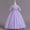 Purple, variant on Herrnalise Girls Pageant Ball Gowns Kids Chiffon Embroidered Wedding Party Dress Gauze Dress Princess Dress