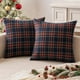 thumbnail image 1 of Fundas de almohada decorativas MIULEE Scottish Plaid 45x45 cm, 2 unidades, 1 of 7