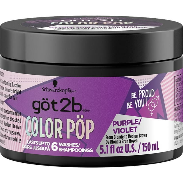 Göt2b Color Pöp Masque Couleur & Soin Intense Violet