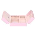 thumbnail image 2 of Caja Para Anillos, Joyero, Organizador De Joyas De Viaje Para Irlfriend Y Best Friend Para Guardar Aretes, Anillos, Pulseras, Collares EOTVIA Rosa, 2 of 8