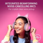Razer Kraken Kitty V2 BT - Headset - full size - Bluetooth - Wireless - Quartz