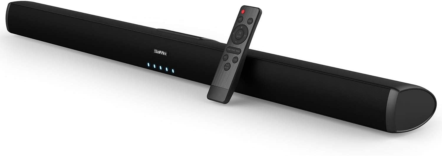 Sound Bars for TV, Saiyin Wired and Wireless Bluetooth 5.0 TV Stereo
