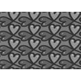 thumbnail image 1 of Ahgly Company Tapis Rectangulaire Lavable en Machine Intérieur Transitionnel Gris, 2 Pieds x 3 Pieds, 1 of 7
