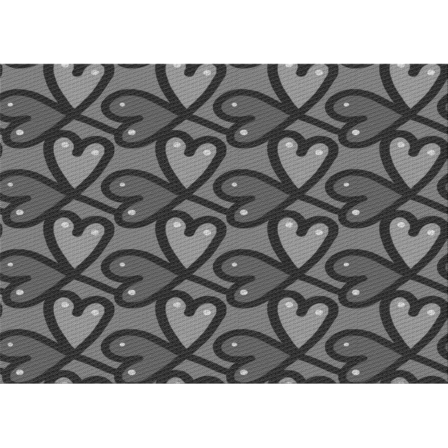 Ahgly Company Tapis Rectangulaire Lavable en Machine Intérieur Transitionnel Gris, 4 Pieds x 6 Pieds