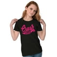 thumbnail image 4 of Cool Crush Breast Cancer Awareness Womens Fitted Plus Size Graphic Tee Brisco Brands 2X, 4 of 5