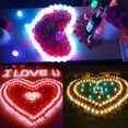 thumbnail image 4 of Flameless LED Candle Light Battery Powered Candles Tea Lights Lamp Wedding Birthday Party Decorations Romantic Lights FJH, 4 of 7