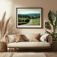 thumbnail image 3 of Rural Lineboro - Lineboro Maryland Photography Rural Landscape Farmhouse Scenic Countryside Nature Rustic Black Framed Wall Art Print 5 x 7 inches, 3 of 4