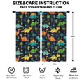 thumbnail image 2 of Blackout Kids Curtains,Dark Dinosaur Cactus Pattern Childrens Insulated Curtains Set Of 2,Bedroom Essentials,Toddler Room Decor 42"x84", 2 of 5