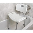 thumbnail image 4 of Silla de ducha Vaunn, asiento ajustable para bañera de hidromasaje con respaldo, 4 of 7