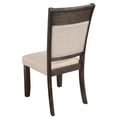 thumbnail image 5 of Home Square 6-Piece Set with Dining Table & 4 Dining Chairs & Dining Bench, 5 of 15