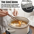 thumbnail image 5 of NOGIS Stainless Steel Deep Fry Basket Fried Basket, Round Fryer Basket, Deep Wire Strainer for Frying, Oil Drainer Strainer Tool with Handle, Ideal for Chips, Fries, Shrimps（23x23cm）, 5 of 7