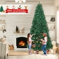 thumbnail image 4 of Gymax 9 FT Artificial Christmas Tree Hinged Christmas Tree w/ 3594 Lush Branch Tips, 4 of 10