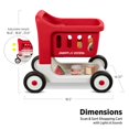 thumbnail image 3 of Radio Flyer Chariot de Courses Scan & Tri avec Lumières & Sons Trotteur Bébé avec Roues Chariot de Courses Rouge pour Enfants 1+, 3 of 5