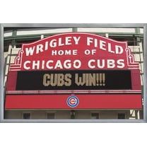 MLB Chicago Cubs - Win Wall Poster, 22.375" x 34", Framed