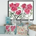 thumbnail image 2 of Designart 'Ancient Purple Azalea Flower' Traditional Framed Canvas Wall Art Print, 2 of 5