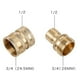 thumbnail image 3 of Adaptador de lavadora a de 16 Uds M22 a adaptador de manguera de liberación rápida de 3/8 pulgadas, accesorios de lavadora a de latón, 3 of 8