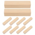 thumbnail image 5 of OUNONA Wooden Craft Lumber for Home DIY Projects Wood Strips Versatile and 10pcs, 5 of 8